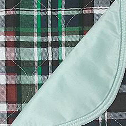UNDERPAD, PLAID 34X36 BLUE BARRIER (2DZ/CS)