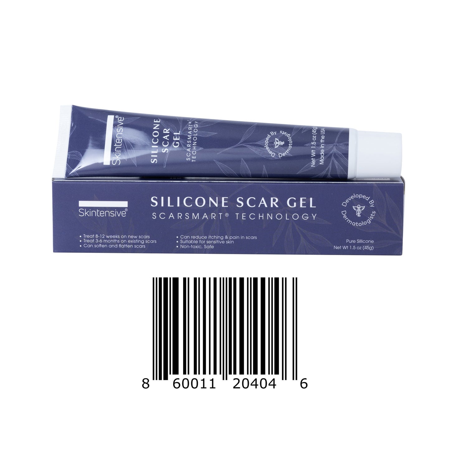 Scar Treatment Skintensive 1.5 oz. Tube Unscented Gel