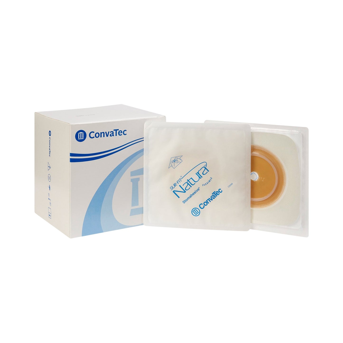 Sur-Fit Natura® Two-Piece Stomahesive® Skin Barrier, 57 mm flange