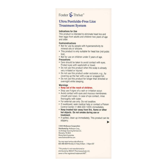 LICE TREATMENT, LIQ FT CRM RINSE1% 3.4OZ