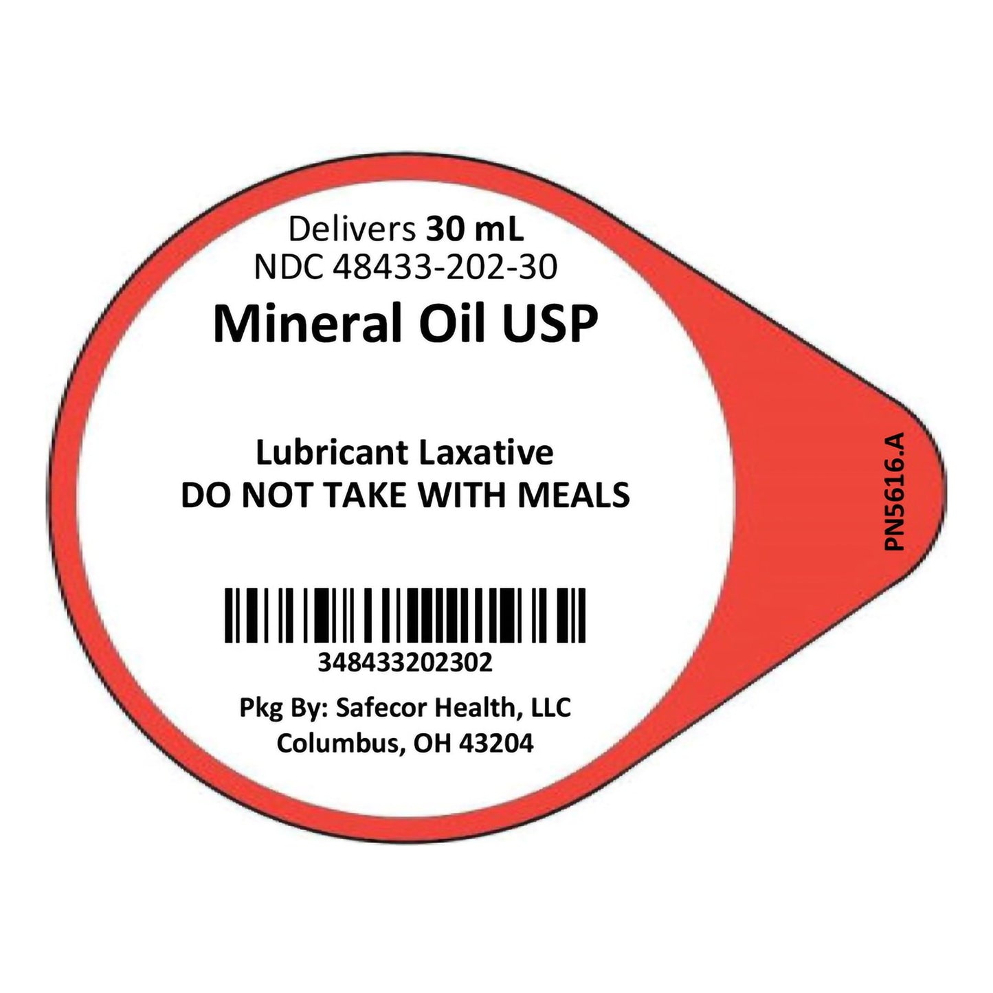 Safecor Health Mineral Oil USP, 30 mL Unit Dose Cup