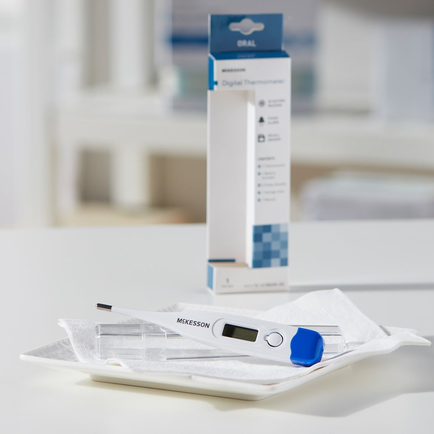 THERMOMETER, DIG ORAL BULK LF (25/BX)