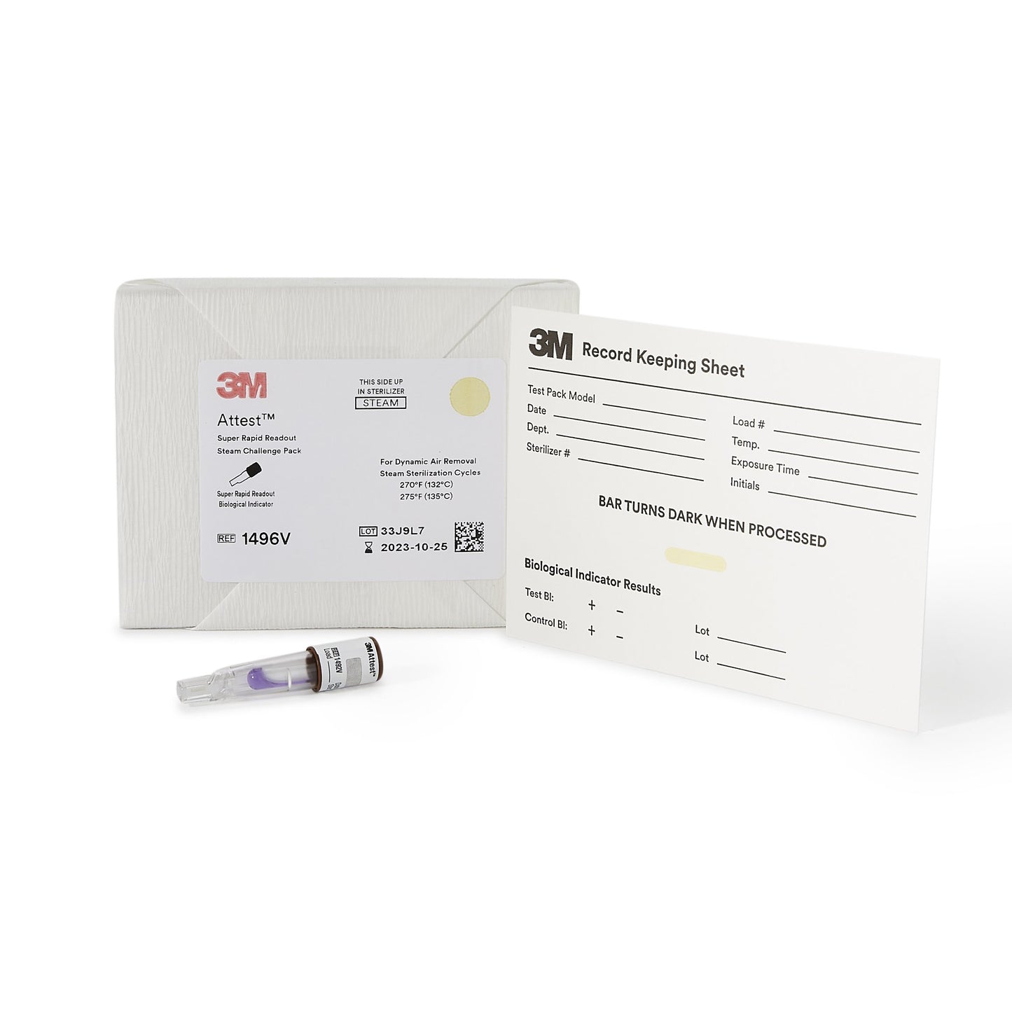 3M™ Attest™ Super Rapid Readout Sterilization BI Challenge Pack