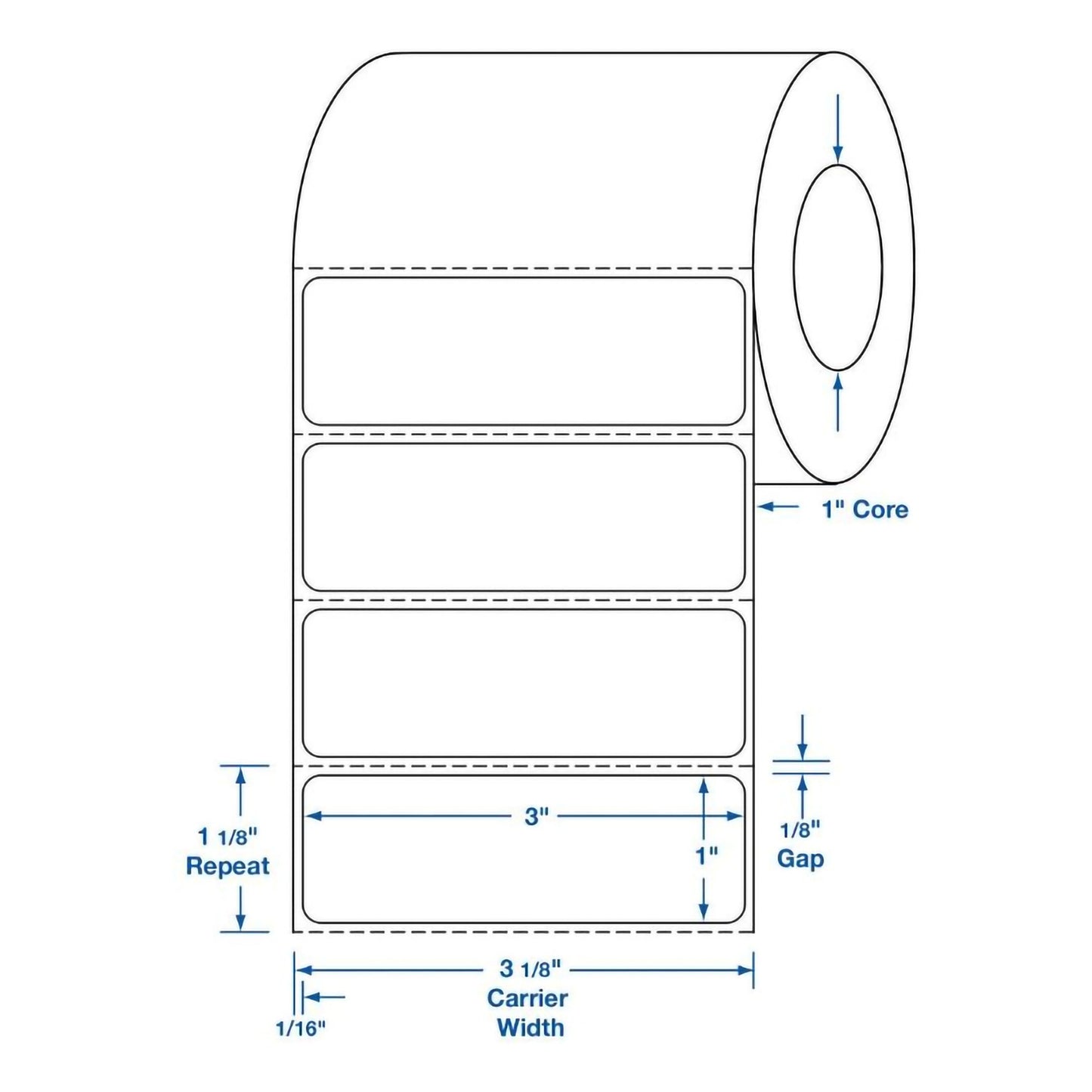 Centurion Direct Thermal Label