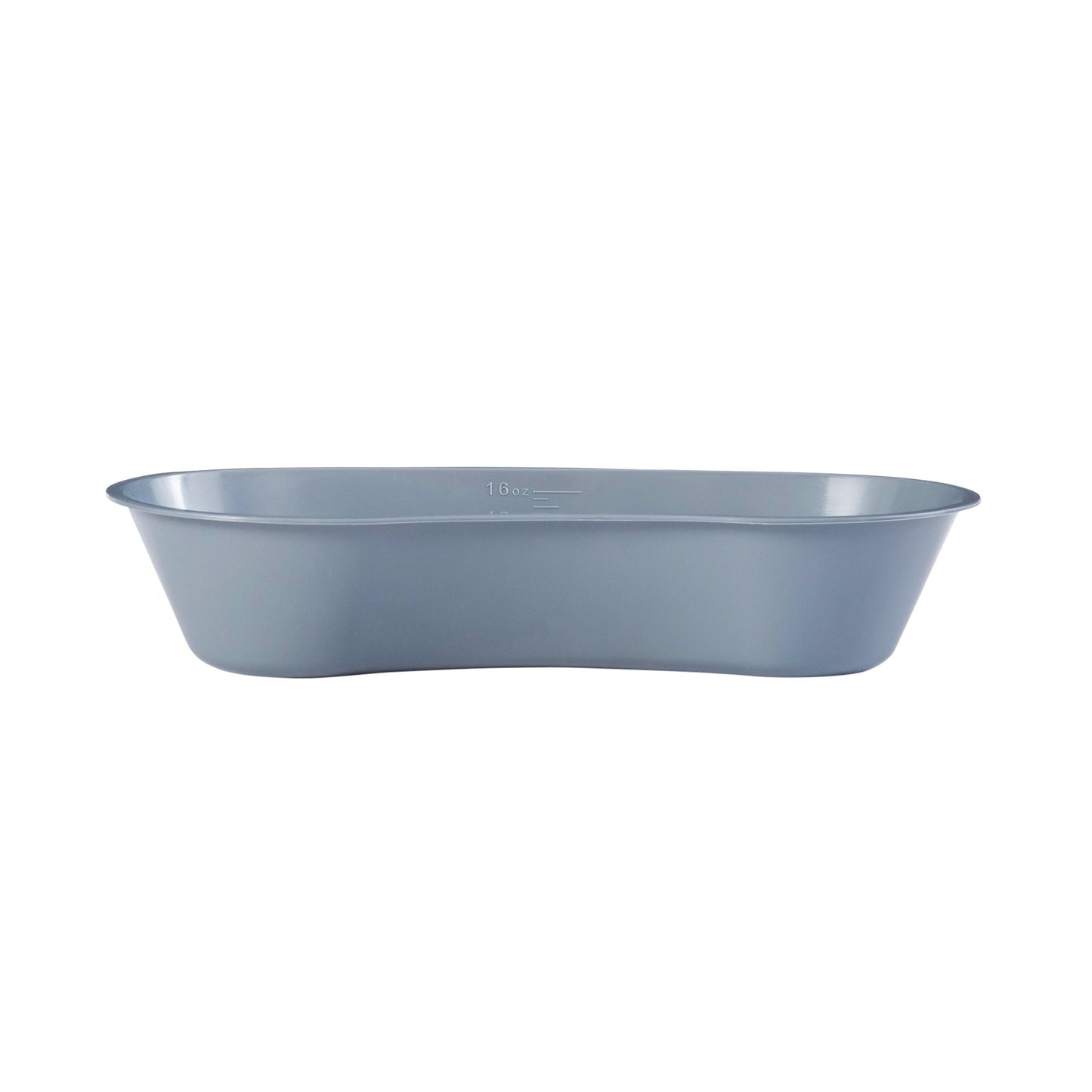 McKesson Graphite Emesis Basin 16 oz. Plastic Single Patient Use