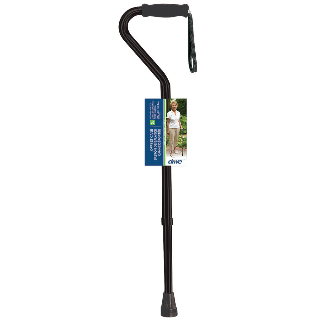Drive Medical Bariatric Offset Cane 600 lb
