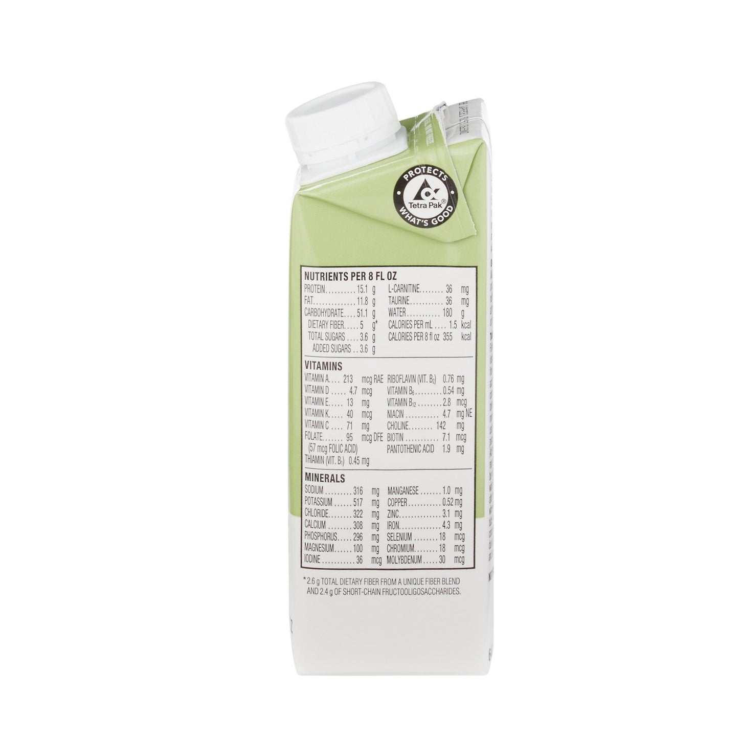 Tube Feeding Formula Jevity 1.5 Cal with Fiber Unflavored Liquid 8 oz. Reclosable Carton