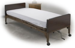 SHEET, FITTED EXT WHT 36X84X8"(2/BX)
