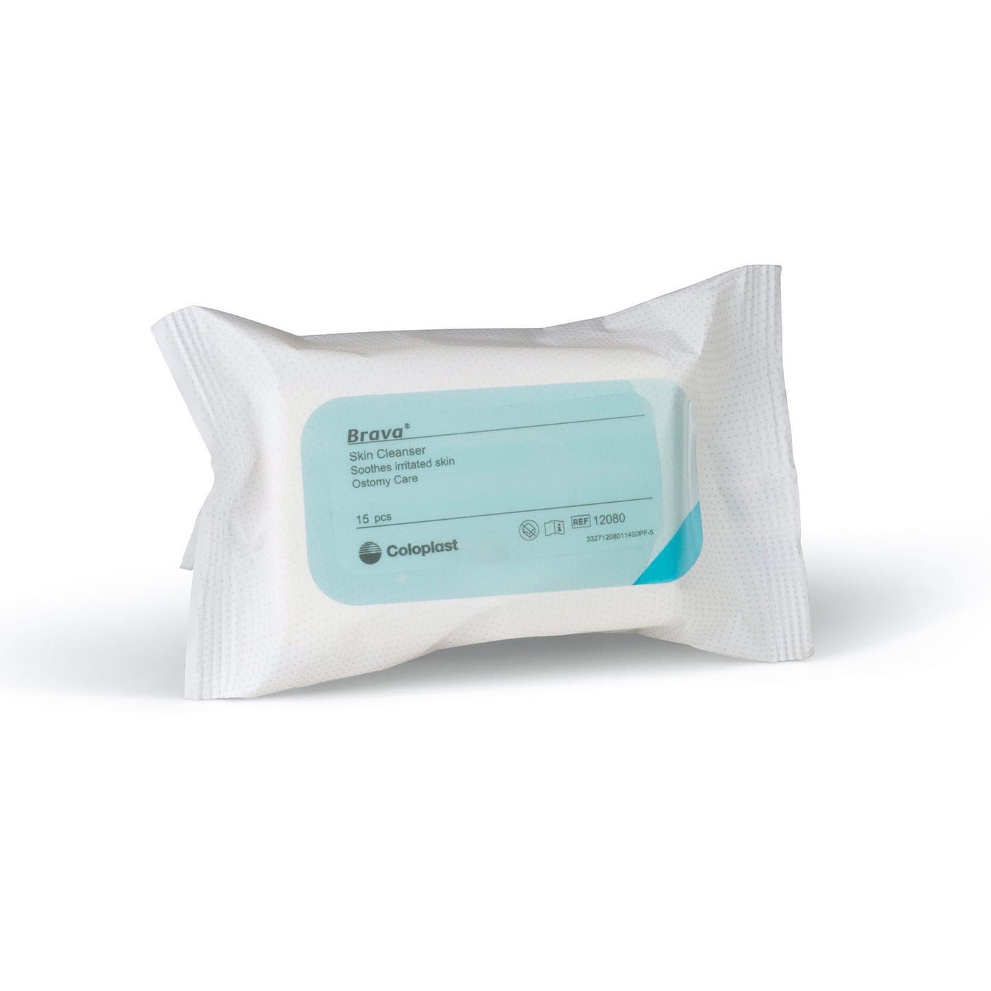 Brava Skin Cleanser Wipe Soft Pack Unscented 15 Count