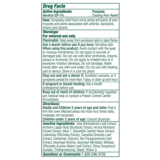 BIOFREEZE PRO, GEL PUMP 16OZ (24/CS)