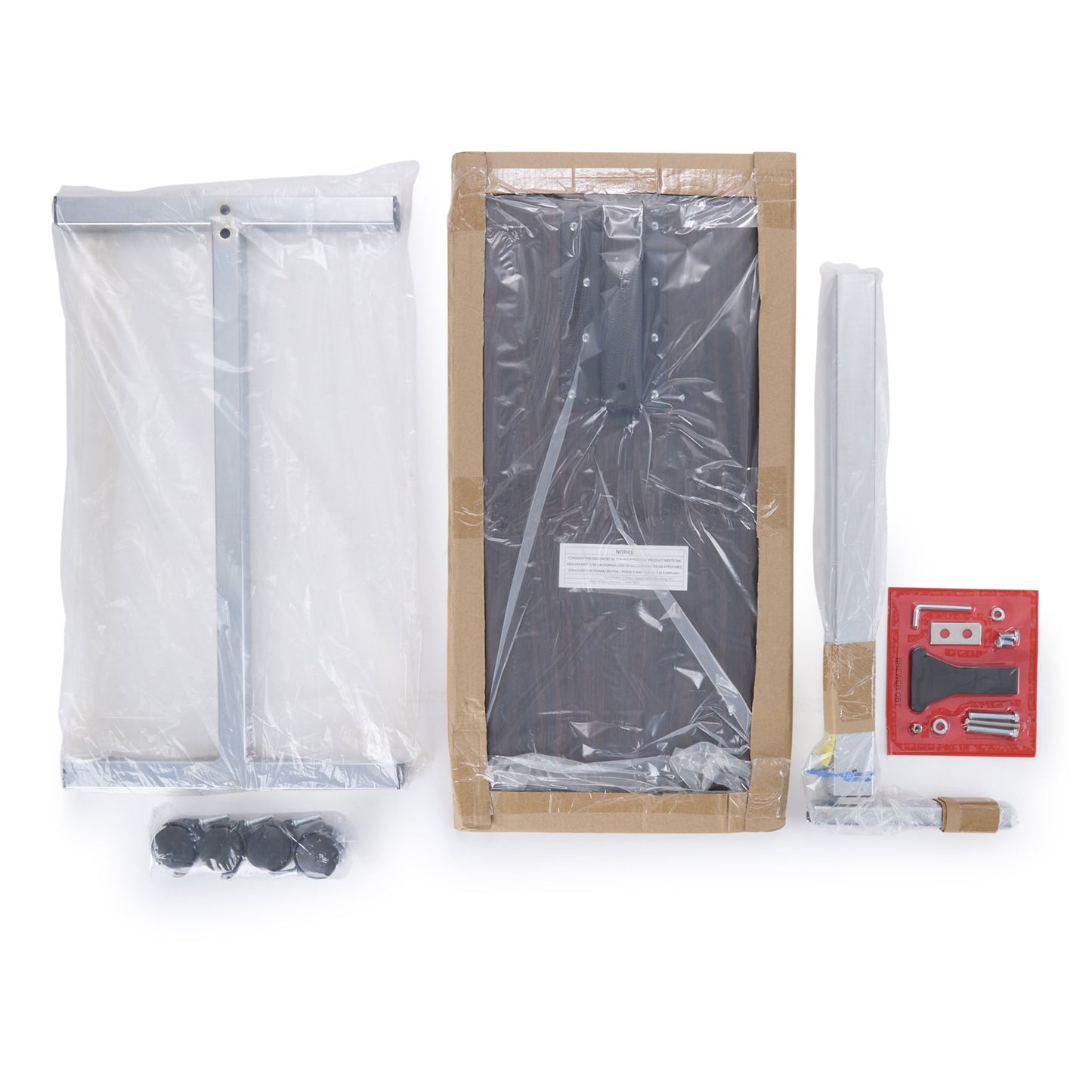 McKesson Overbed Table Non-Tilt Spring Assisted Lift 28-1/4 to 43-1/4 Inch Height Range