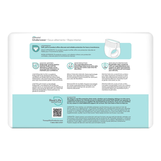 UNDERWEAR, SELECT DISP XSM (24/BG 4BG/CS)