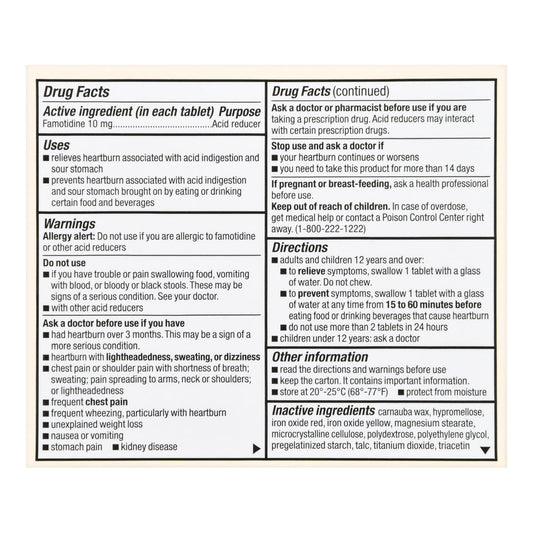 Antacid Foster & Thrive 10 mg Strength Tablet 30 per Box