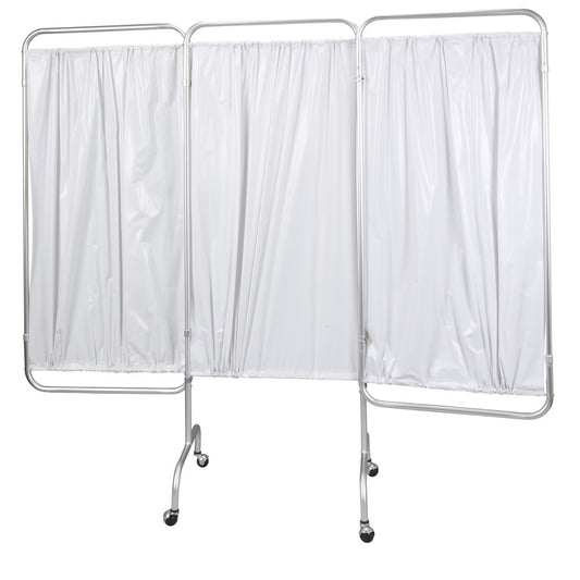 Drive Medical 3-Panel Privacy Screen White
