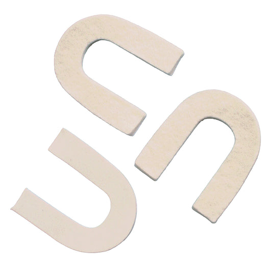 PAD, HEEL SPUR FELT 1/4" (12EA4" THICK (12/PK 12PK/CS)
