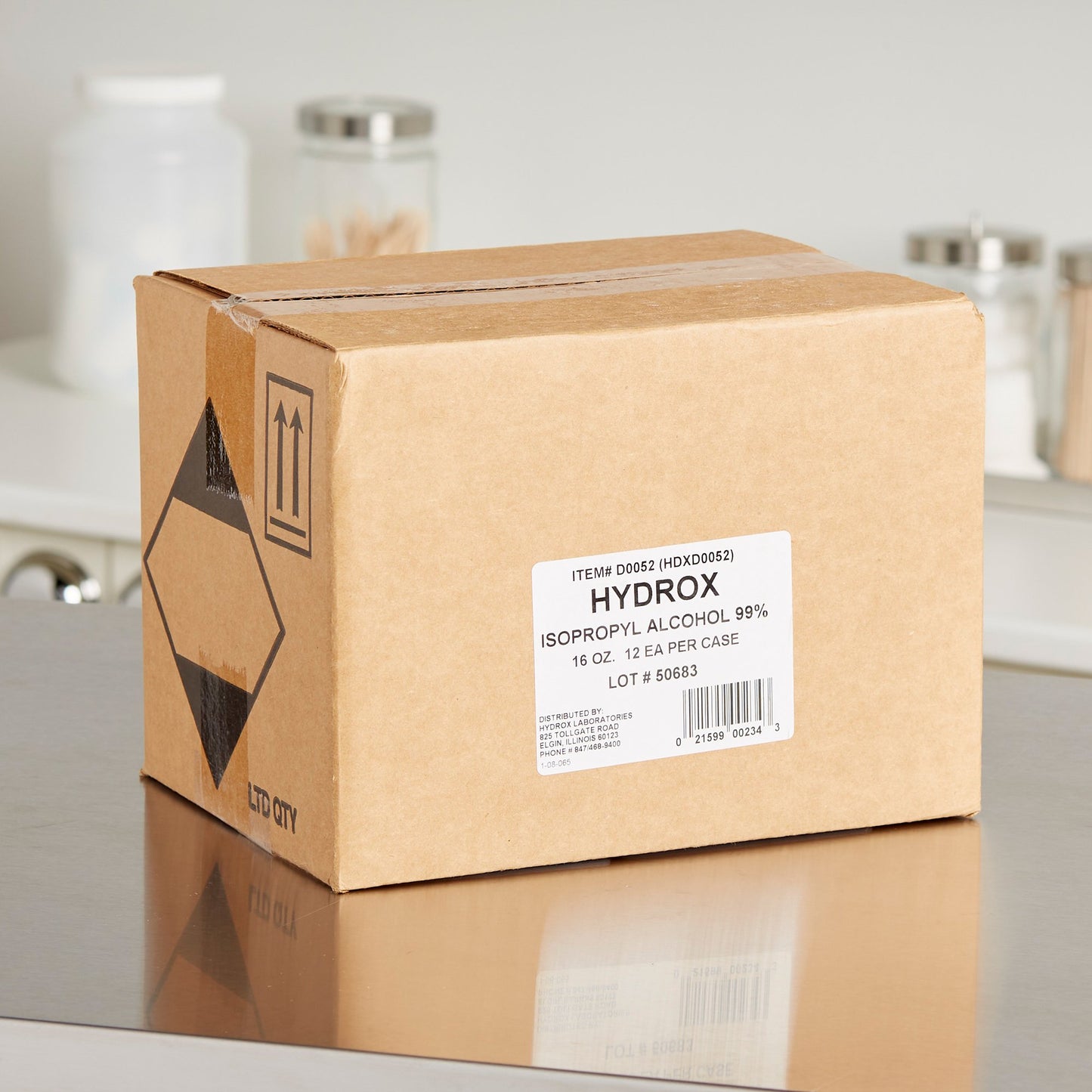 ALCOHOL ISO 99% 16OZ (12/CS)