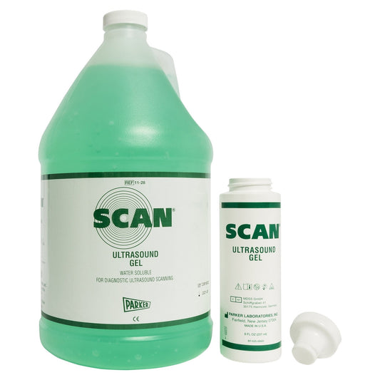 Ultrasound Gel Scan Medium Viscosity 1 gal. Bottle NonSterile