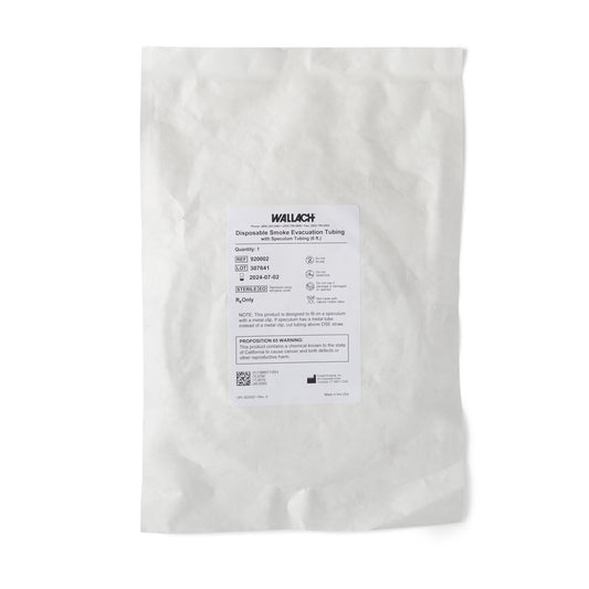 TUBING, DISP SMOKE EVAC STR 6'(10/BX) WALACH