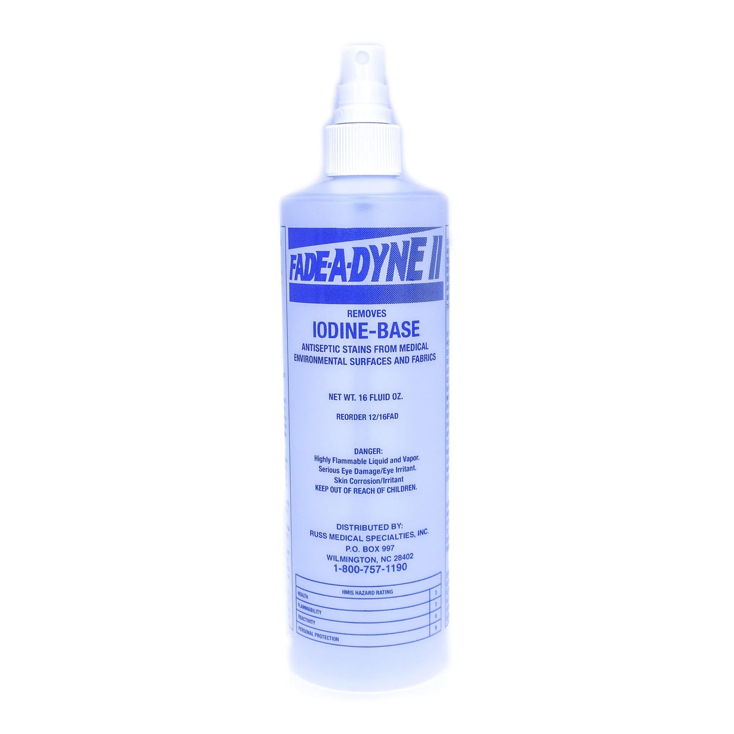 Fade-A-Dyne II® Iodine Stain Remover, 16 oz.