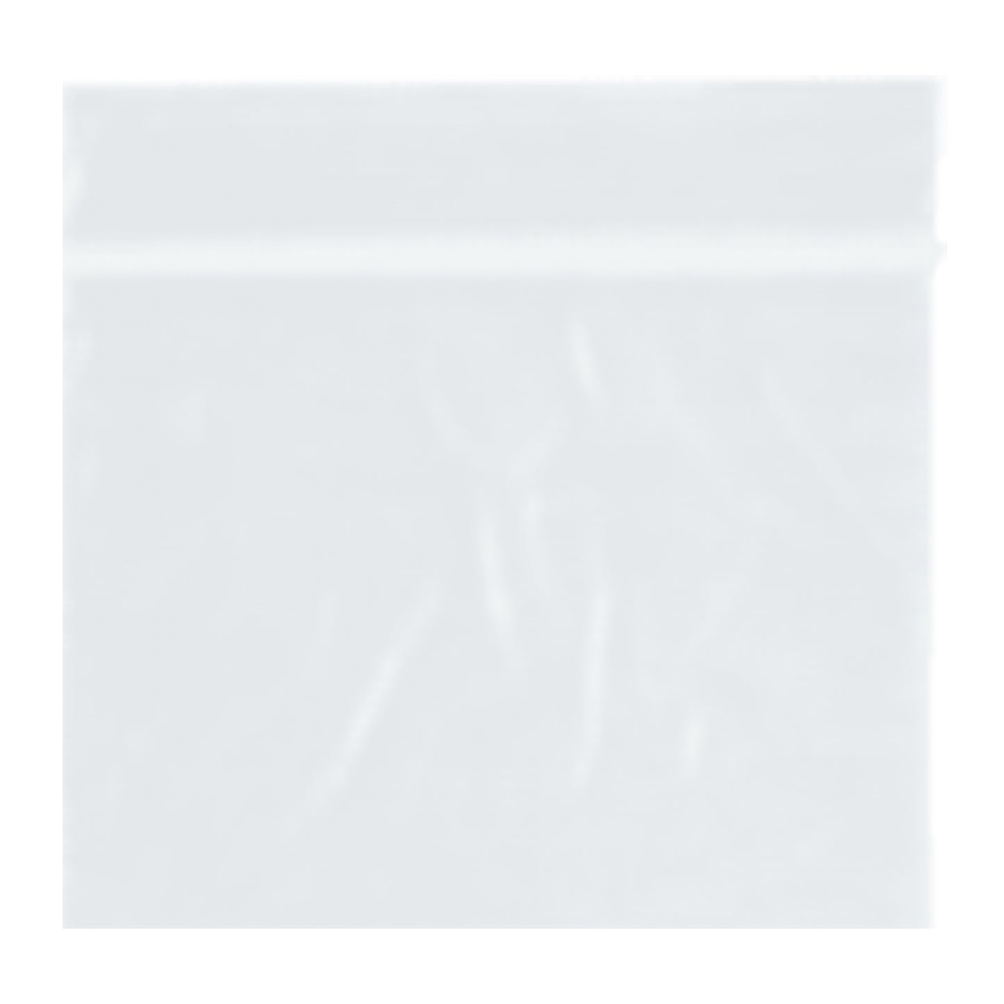 RD Plastics Company Reclosable Zip Bags, Clear, 2 x 2 in.