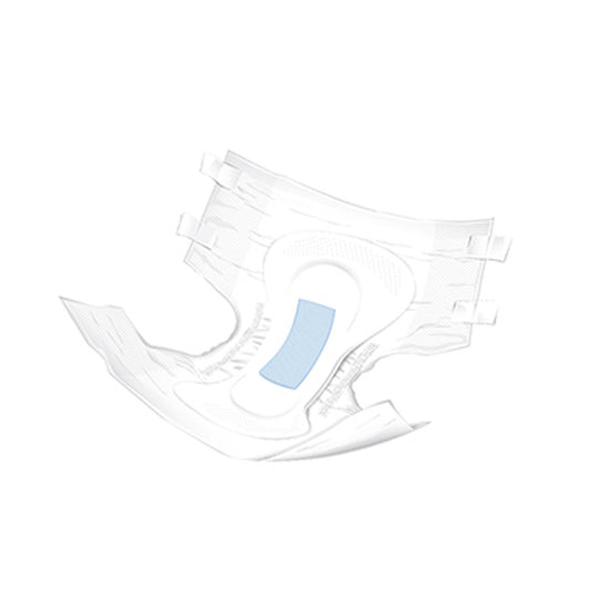 Unisex Adult Incontinence Brief McKesson Ultra Medium Disposable Heavy Absorbency