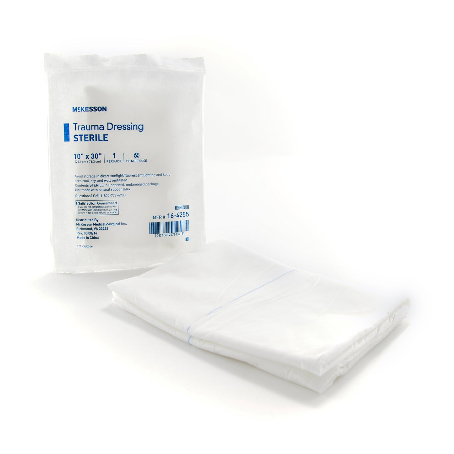 DRESSING, TRAUMA 10"X30" STR LF (1/PK 50PK/CS)