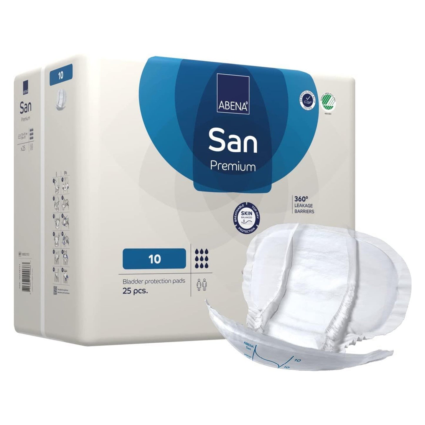 Abena® San 10 Premium Bladder Protection Pads