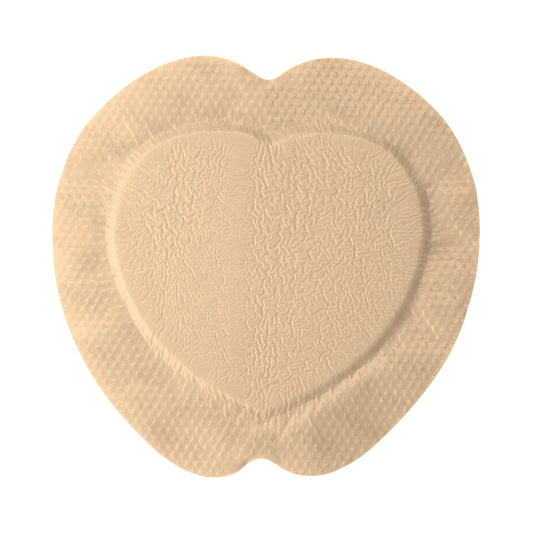 Foam Dressing McKesson 7 X 7 Inch With Border Film Backing Silicone Gel Adhesive Sacral Sterile