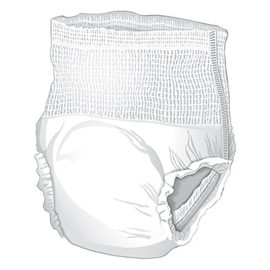 Unisex Adult Absorbent Underwear McKesson Ultra Pull On with Tear Away Seams Large Disposable Heavy Absorbency