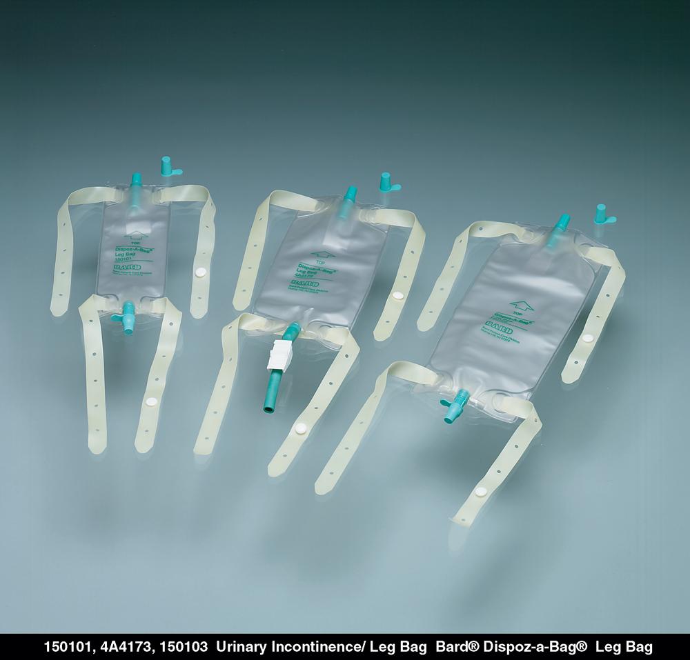 Bard® Dispoz-a-Bag® 32 oz. Urinary Leg Bag