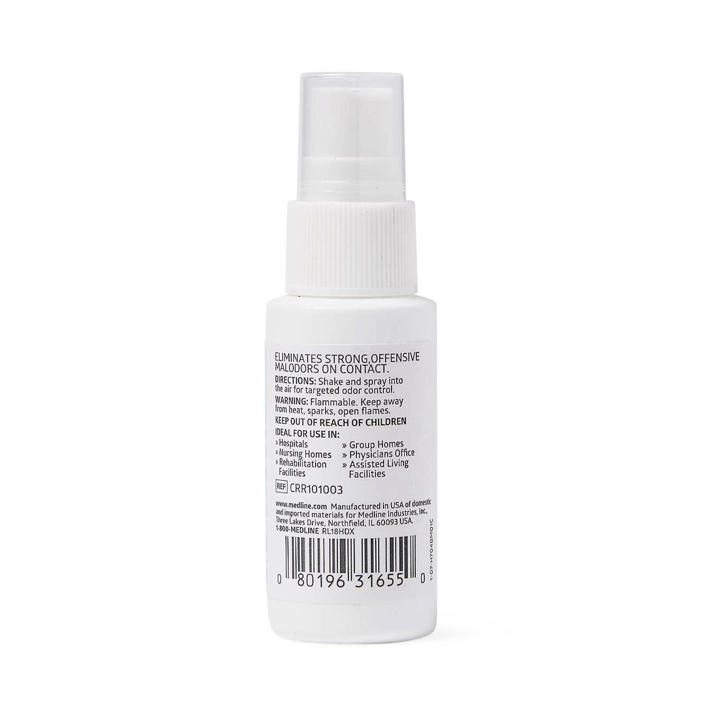 Medline Simply Fresh Air Freshener, Unscented, 1 oz.