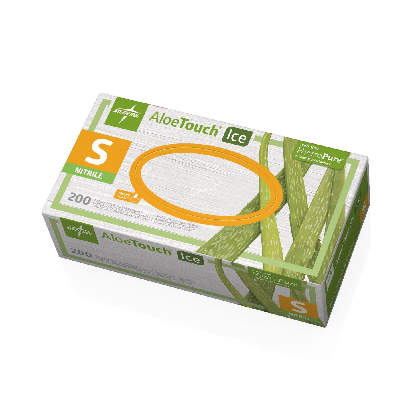 Nitrile Exam Glove SM N/S ALOE CHEMO (200/BX 10BX/CS)