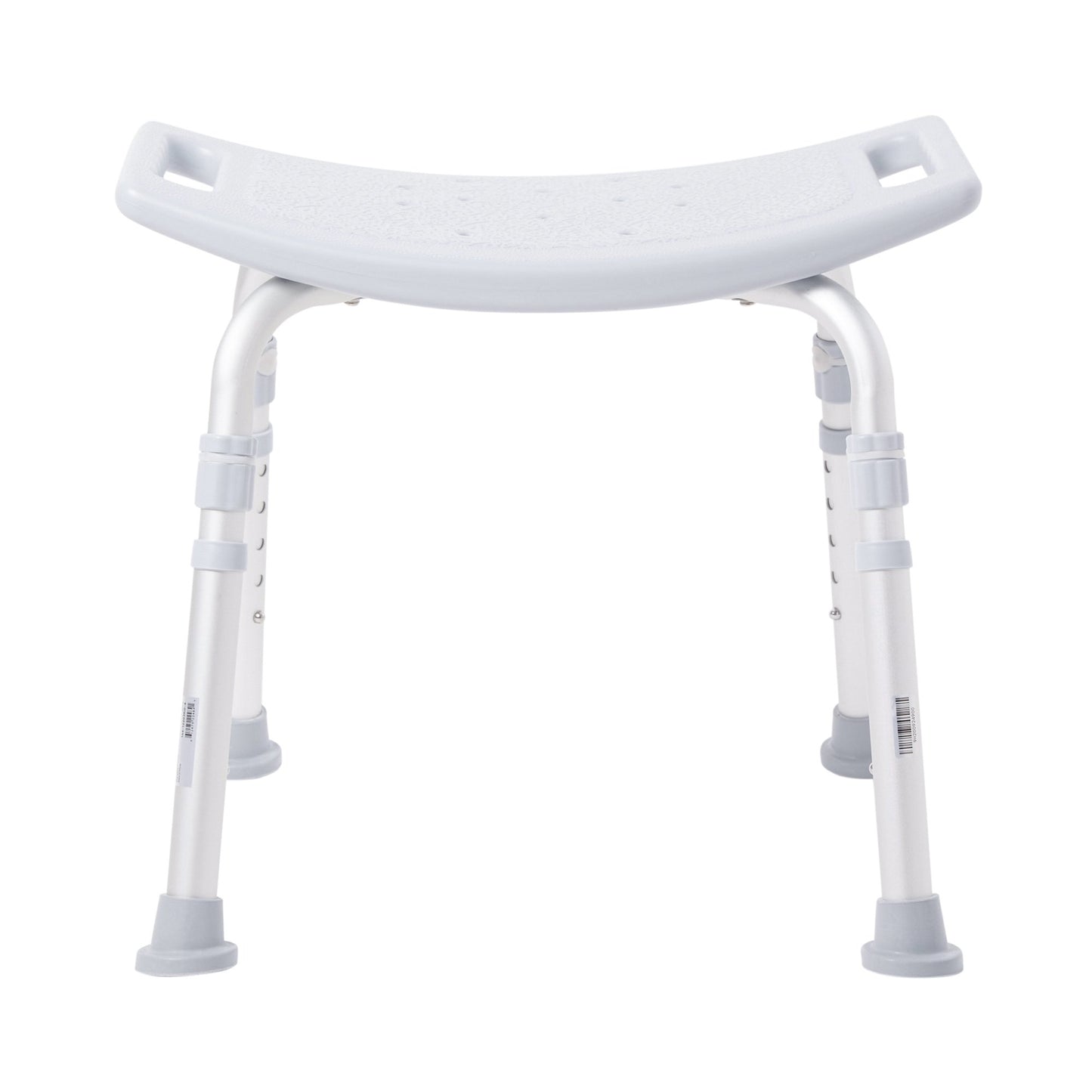 McKesson Aluminum Bath Bench Without Backrest, 15.5 – 19.5 Inch, Gray