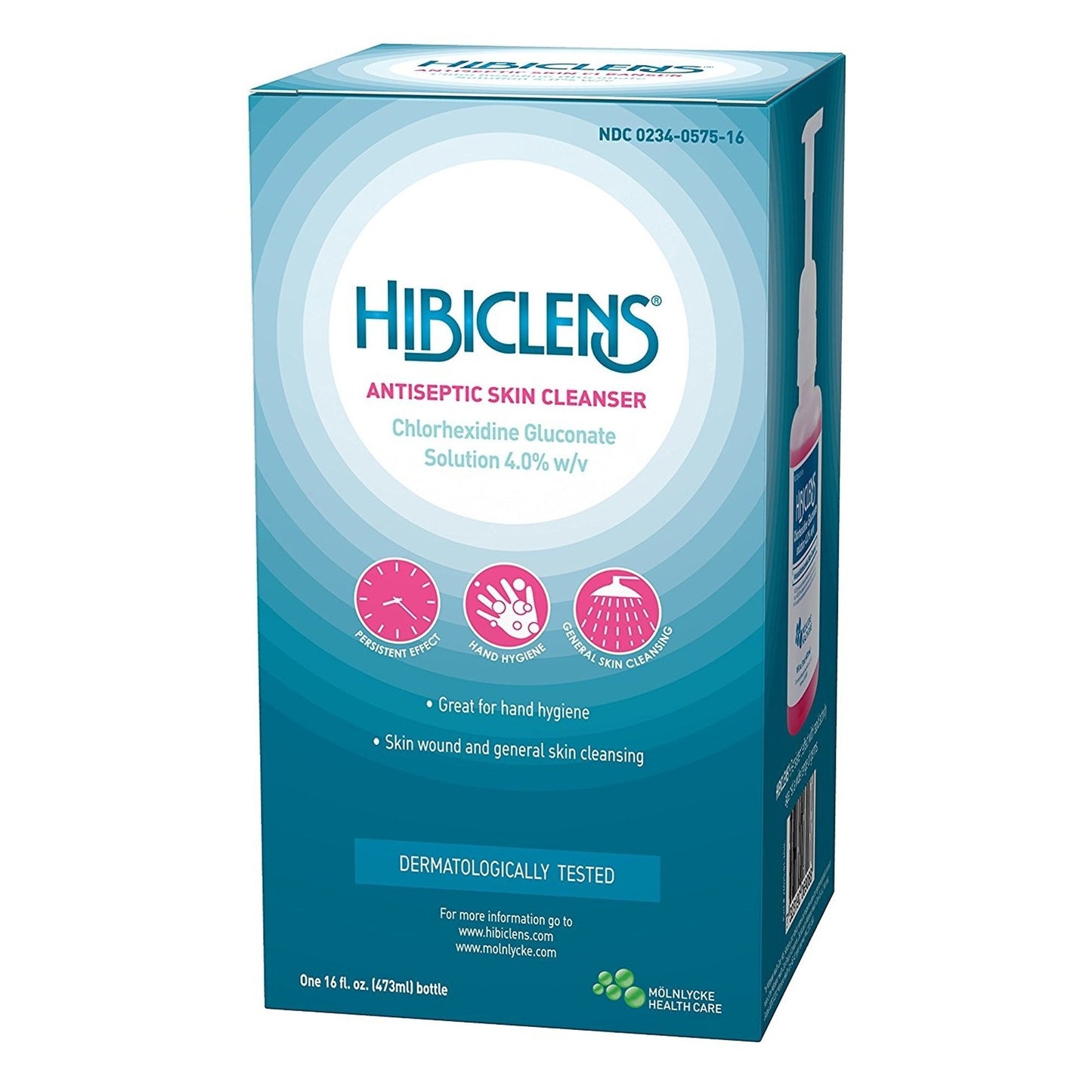 CLEANSER, HIBICLENS 4% CHG SCRUB 16OZ