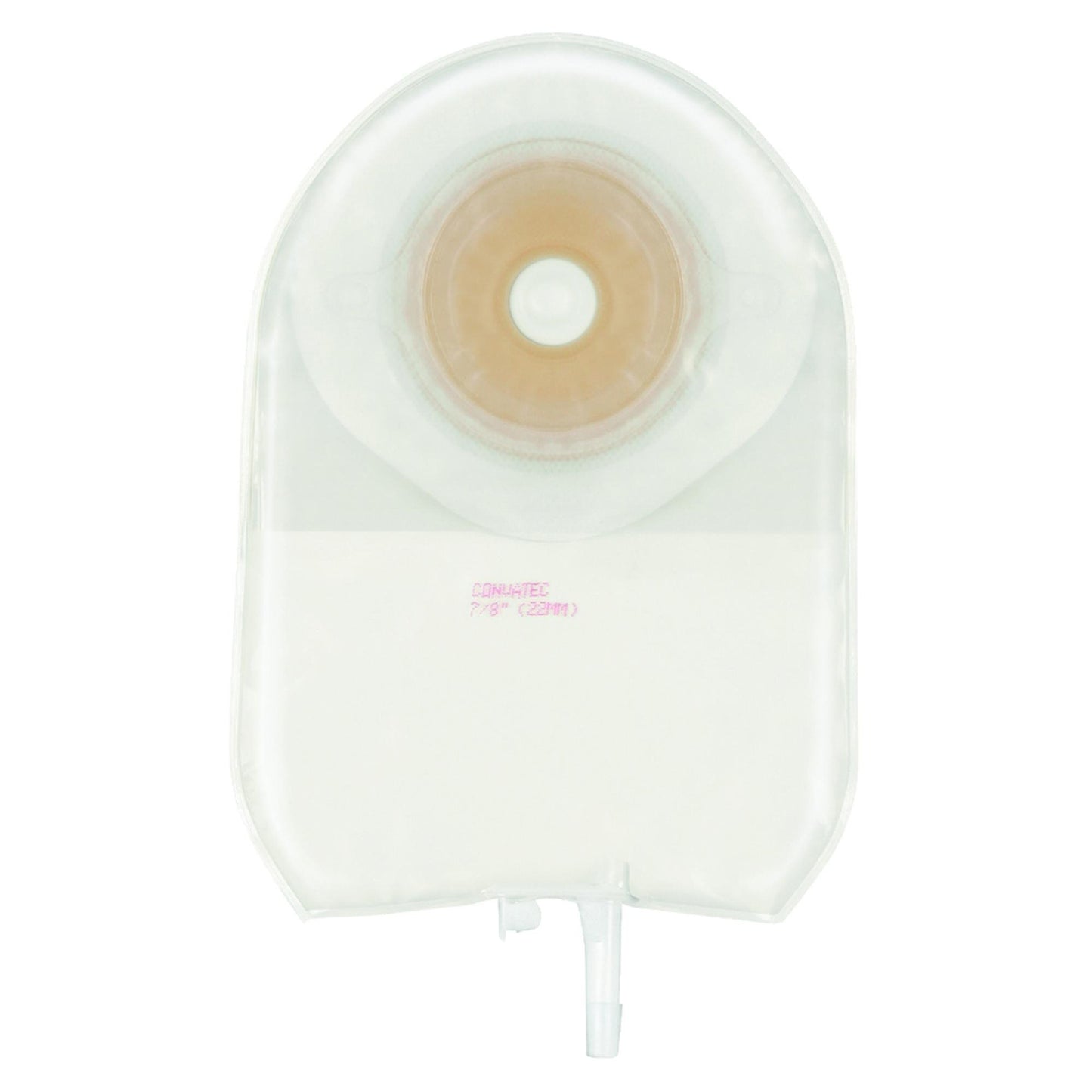 ActiveLife® One-Piece Transparent Urostomy Pouch, Pre-cut to Fit 22mm Stomas