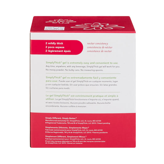 EasyMix SimplyThick Nectar Consistency Instant Food and Beverage Thickener
