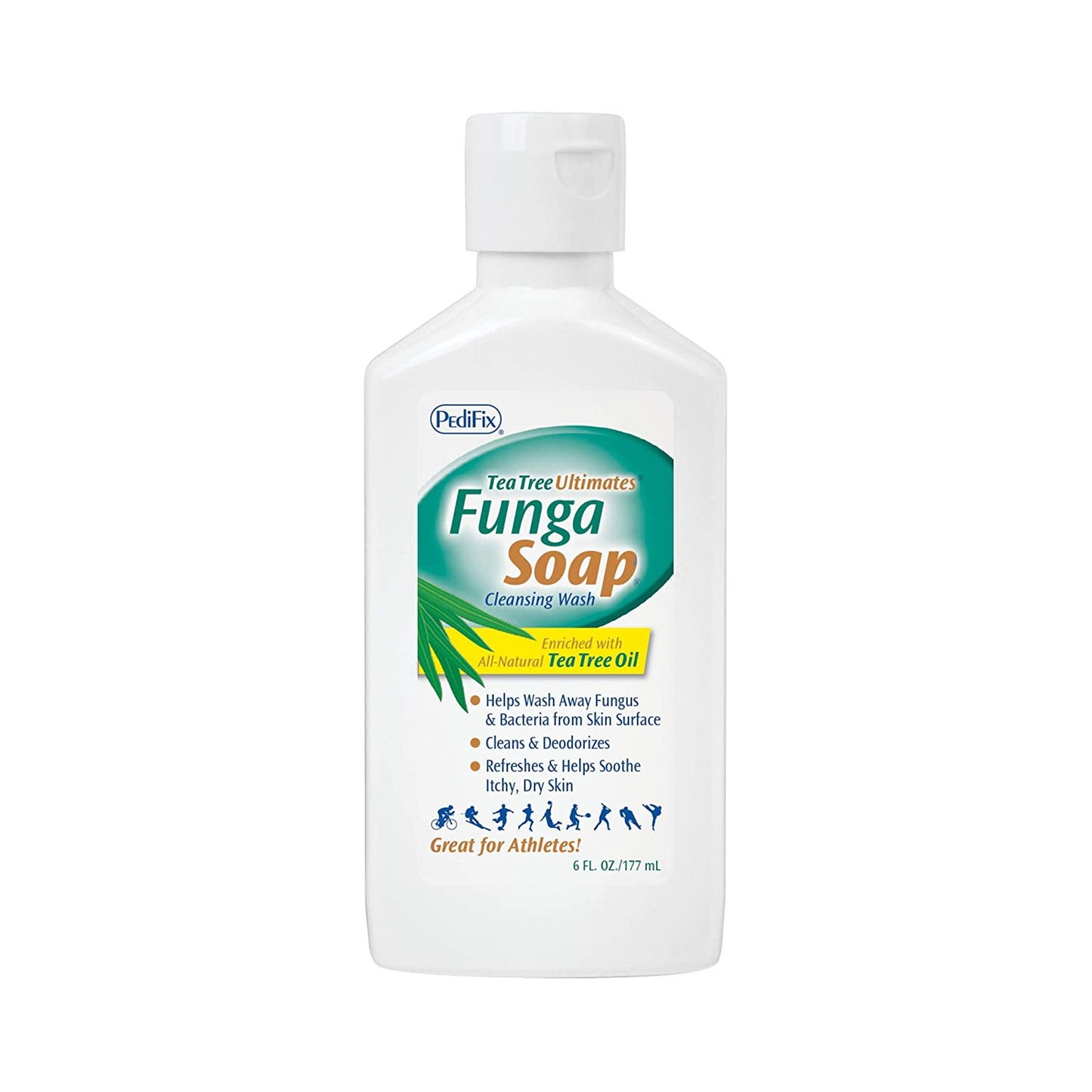 Tea Tree Ultimates® FungaSoap® – Tea Tree-Infused Cleansing Wash, 6 ounces
