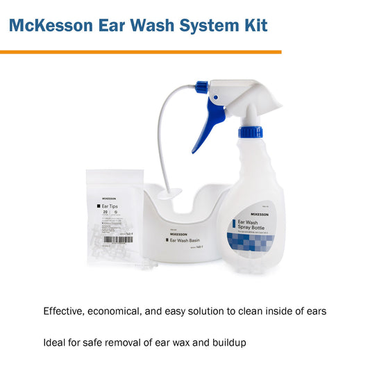 EAR WASH KIT, FLX TU/BASIN/20TIPS (1KT/BG 10BG/CS)