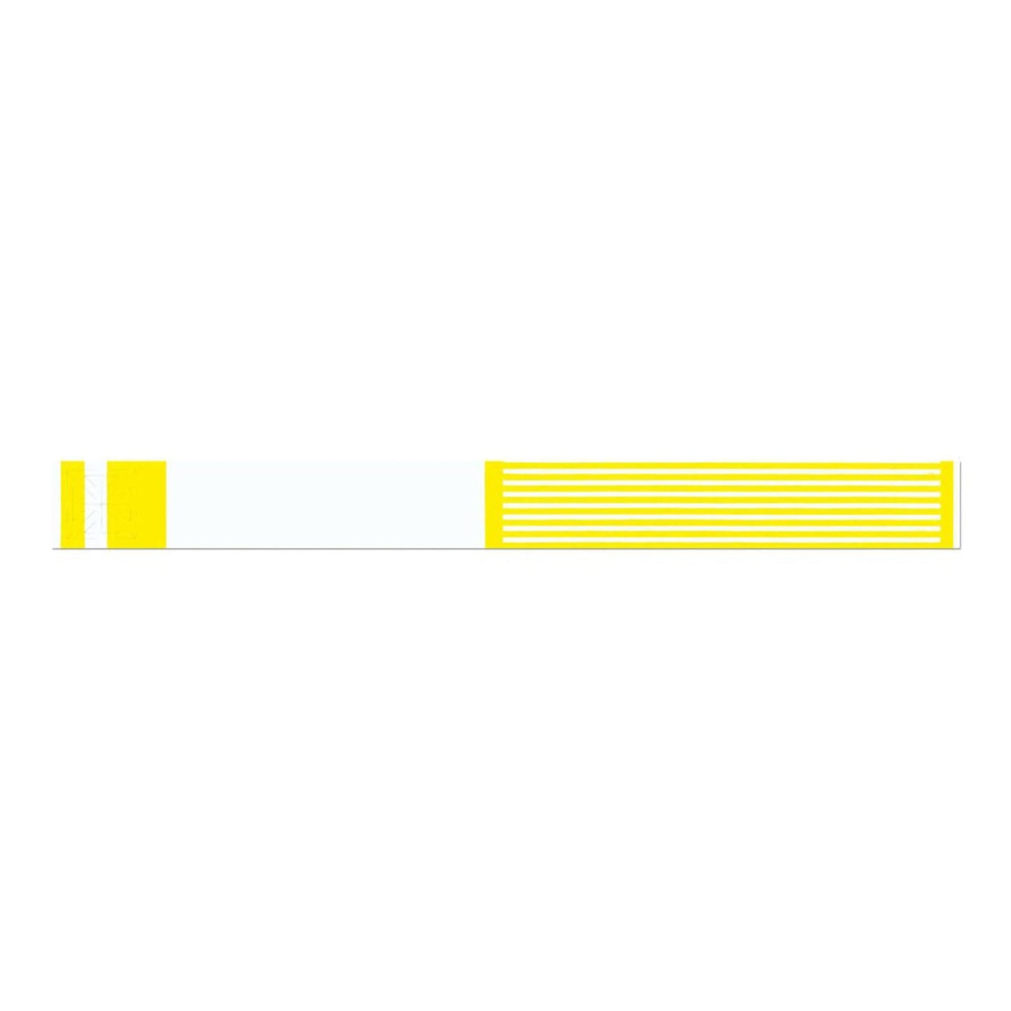 I.D. BAND, SHORT STAY YLW (1000/BX) PREDYN