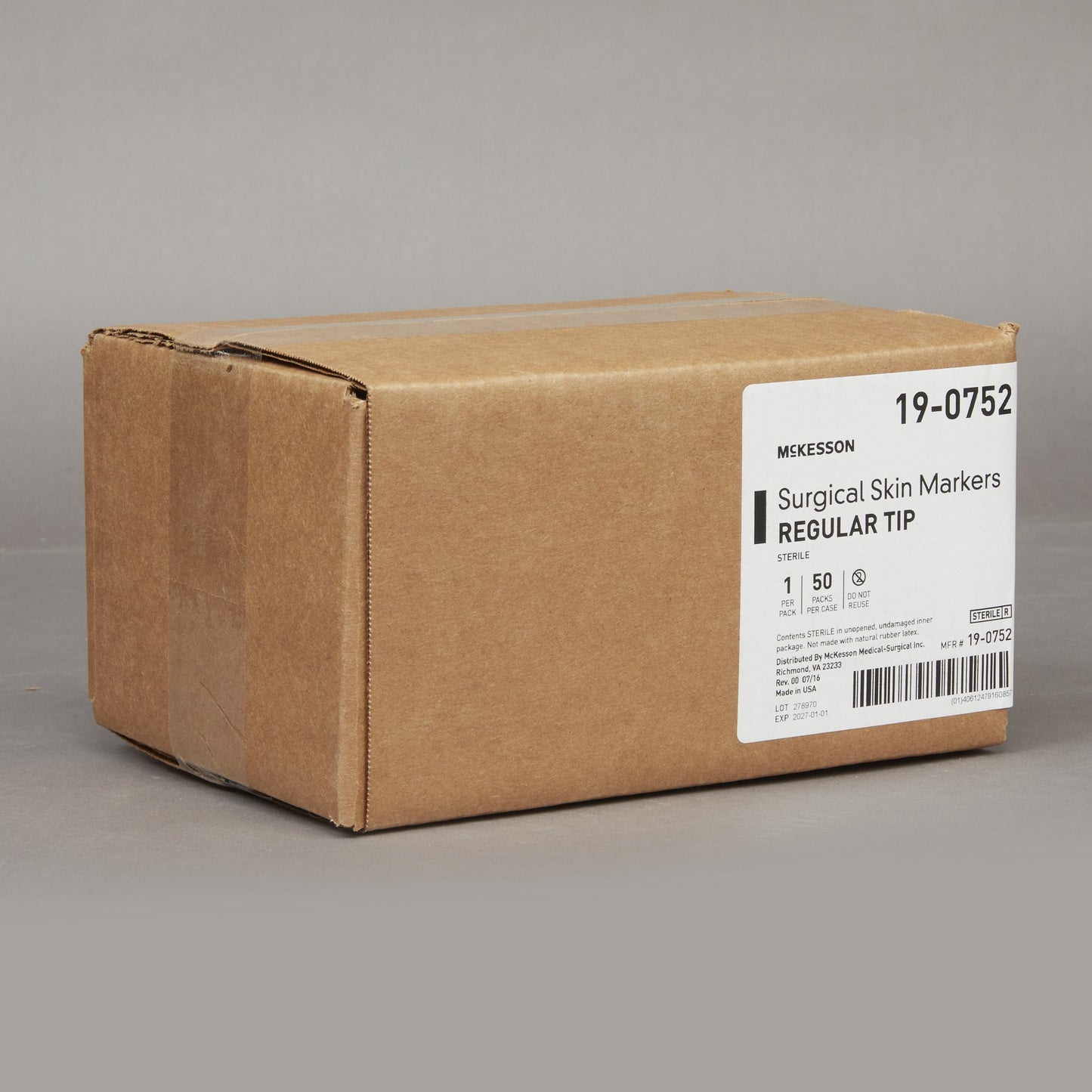 MARKER, SKIN REG STR LF RULER/LABELS (50/BX)