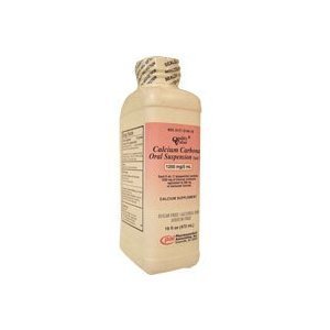 Quality Value Calcium Carbonate Suspension for Antacid & Calcium Supplementation