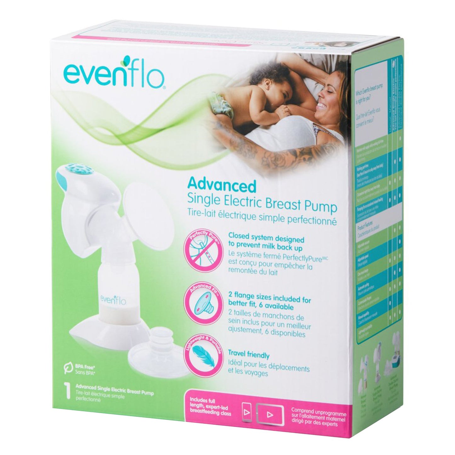 PUMP, BREAST ADV SNGL ELEC (6/CS)