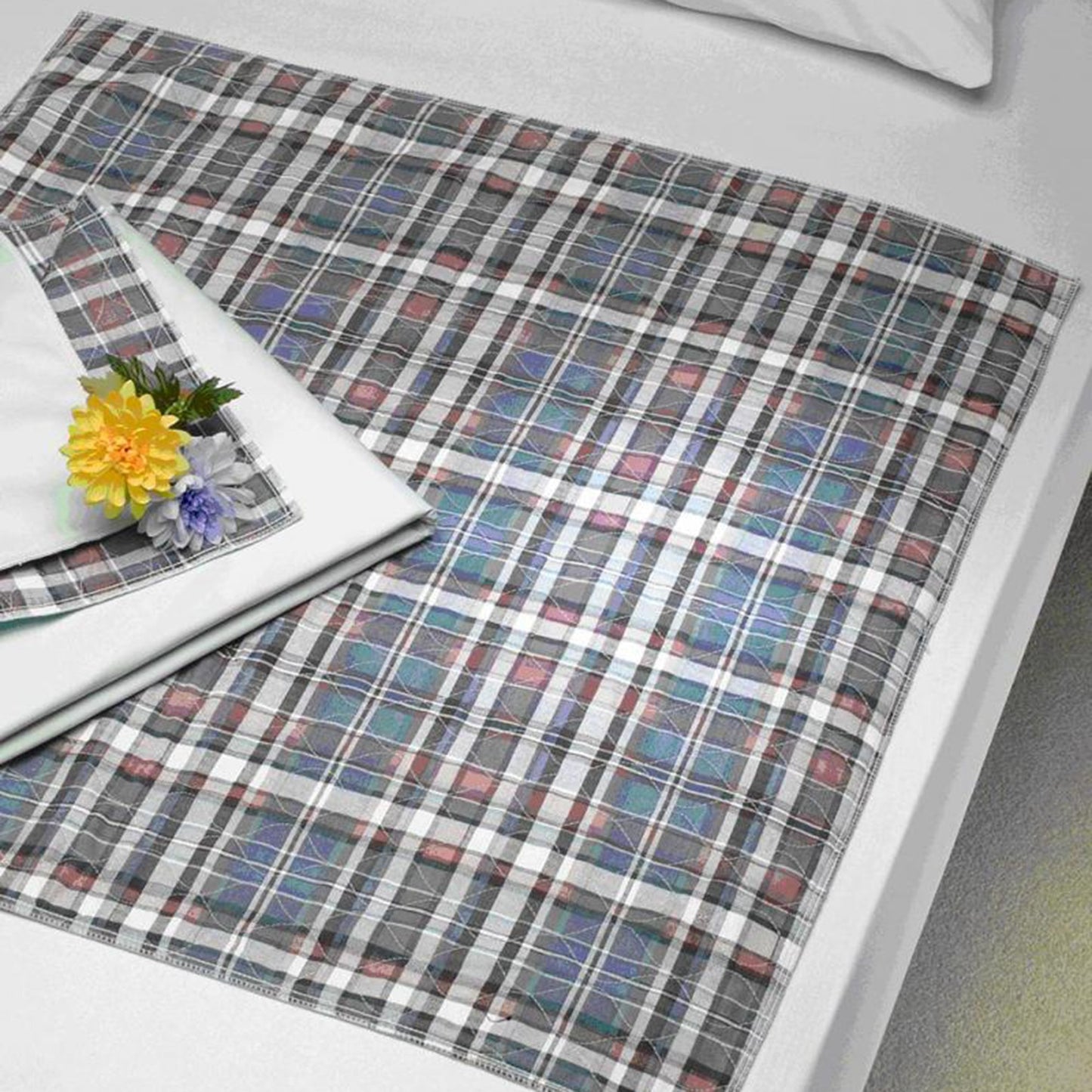 UNDERPAD, INCONT BED PRINTED 1PLY 36"X48" (12/DZ 2