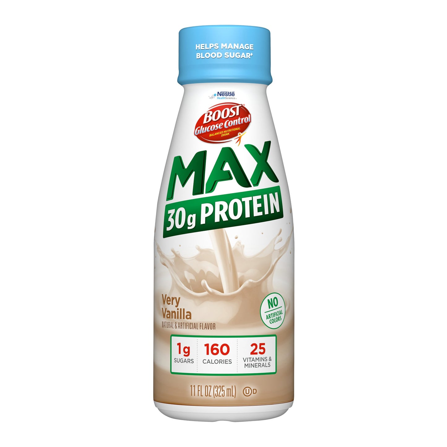 Boost® Glucose Control Max Vanilla Balanced Nutritional Drink, 11-ounce Bottle