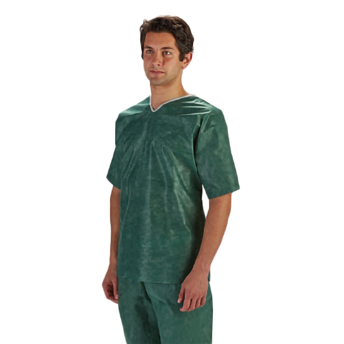 Barrier® Extra Comfort Scrub Shirt, Green, Large