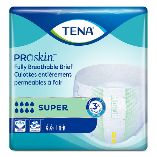BRIEF, TENA STRTCH BARI GRN 3XLG (8/PK 4PK/CS)