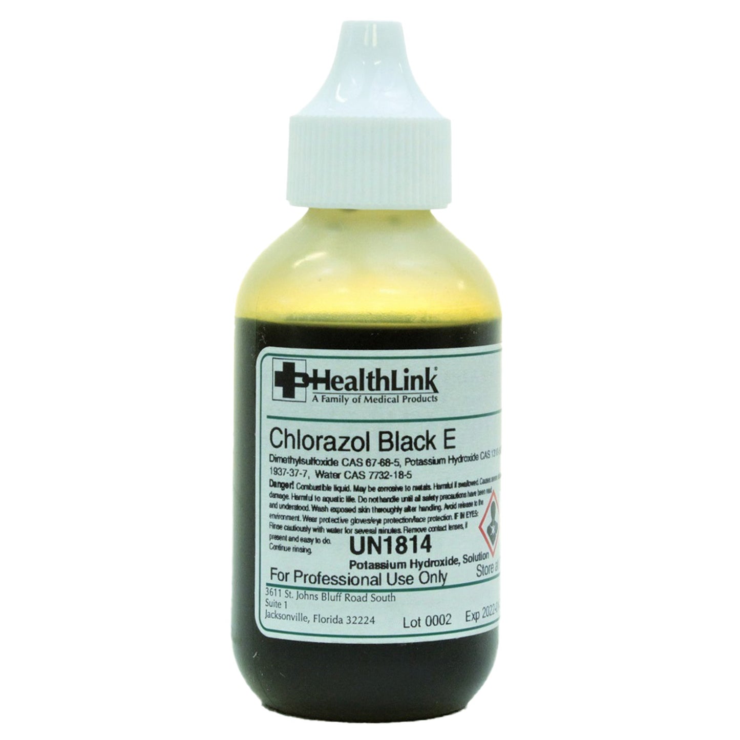 EDM 3™ Chlorazol Black E Stain, 2-ounce Bottle