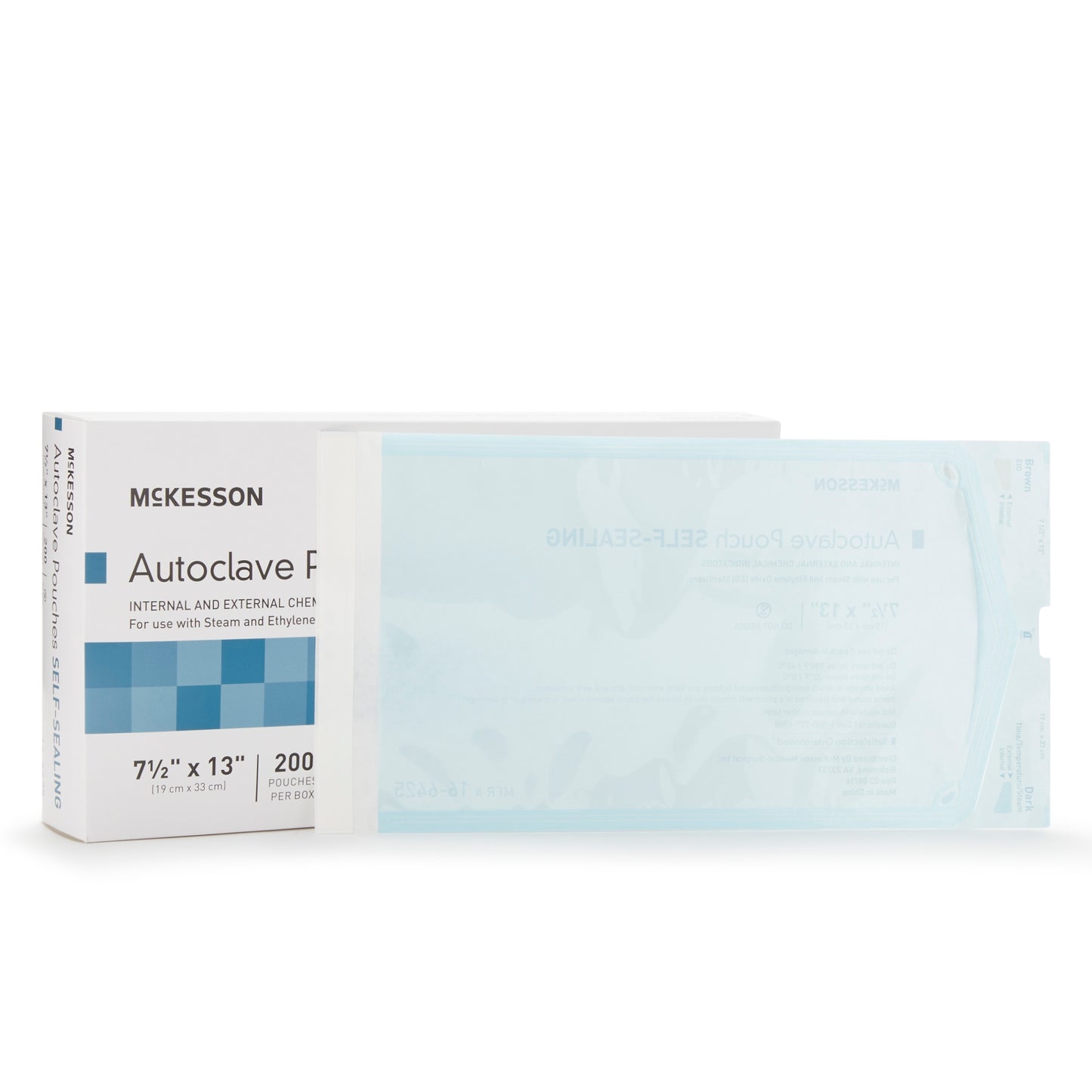 McKesson Sterilization Pouch, 7.5 x 13 Inch