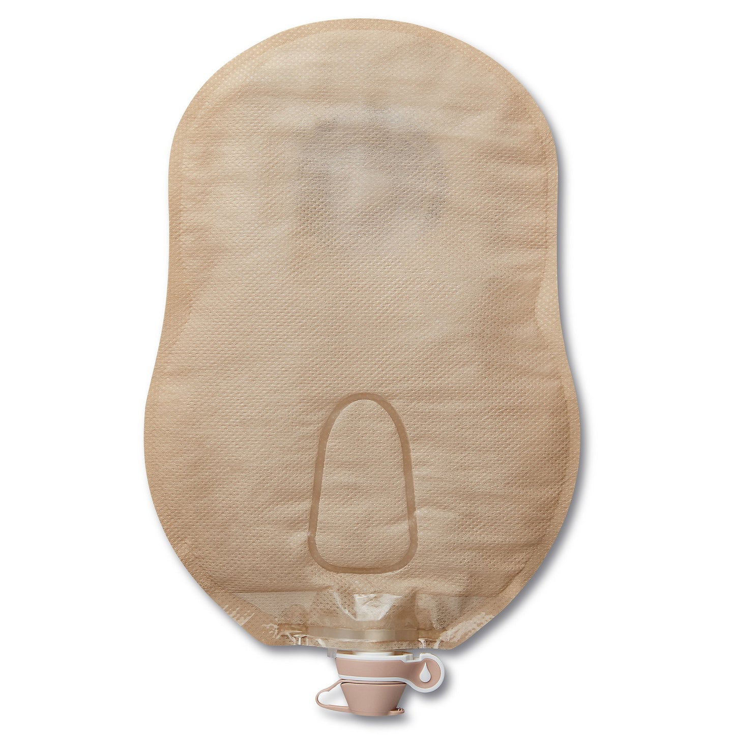 Premier™ 84992 One-Piece Beige Urostomy Pouch, Pre-cut to Fit 19 mm Stomas