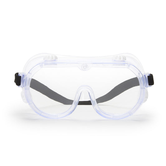 GOGGLE, CHEMICAL SPLASH CLR LENS (10/BX) 3M